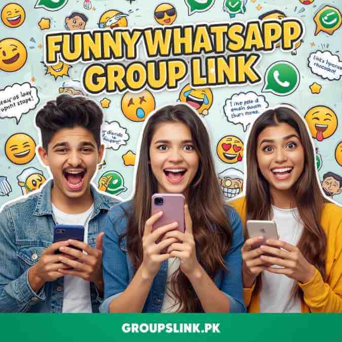 join active pakistan funny whatsapp group links - groupslink.pk